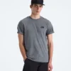 Camiseta sencilla de manga corta para hombre