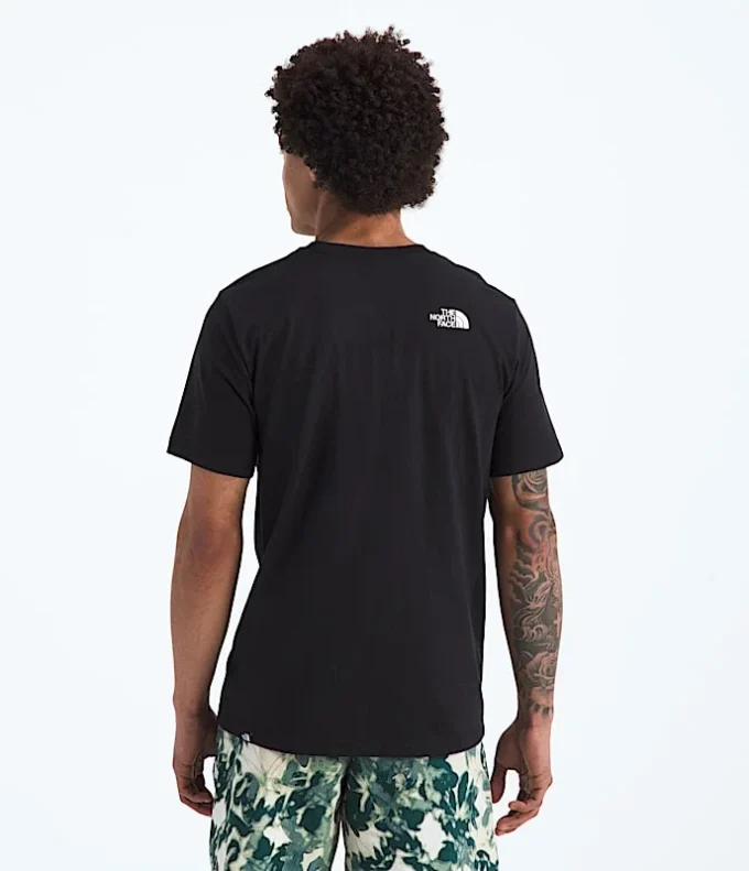 Camiseta sencilla de manga corta para hombre