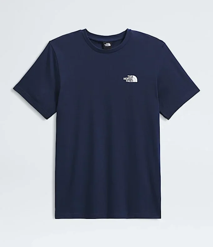 Camiseta sencilla de manga corta para hombre