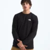 Camiseta sencilla de manga larga para hombre