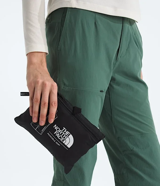 Chaleco híbrido plegable para mujer