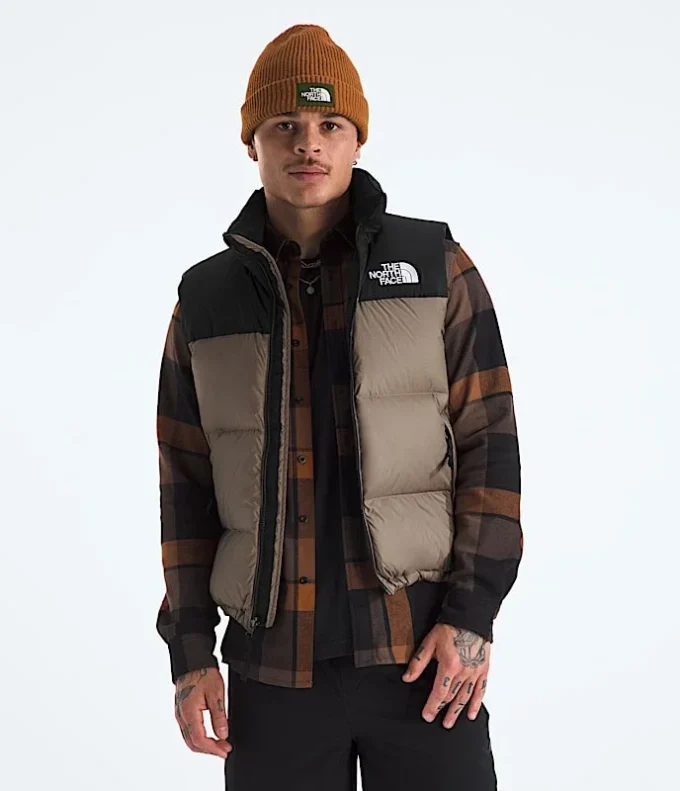 Chaleco Nuptse Retro 1996 para hombre