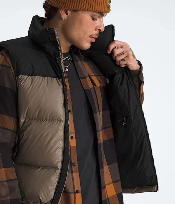 Chaleco Nuptse Retro 1996 para hombre