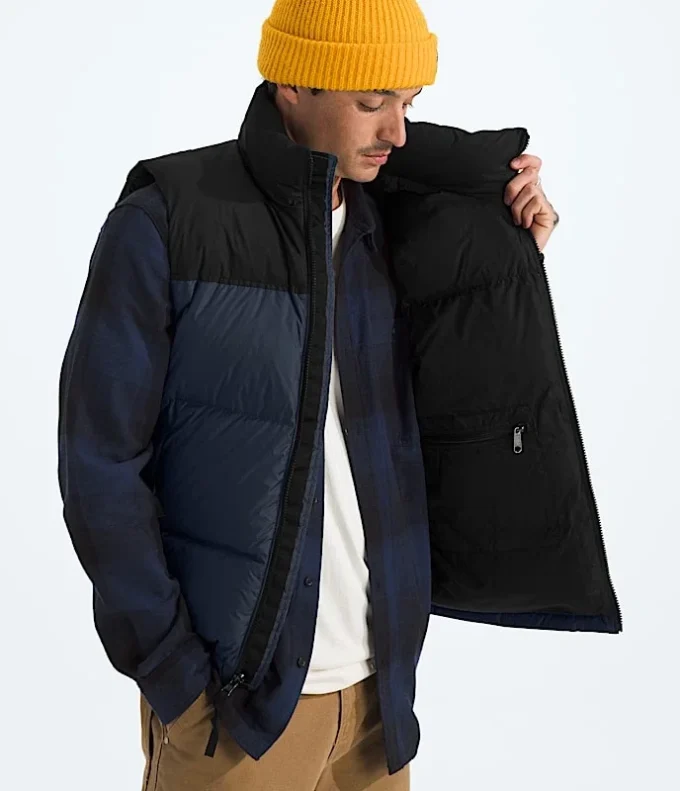 Chaleco Nuptse Retro 1996 para hombre