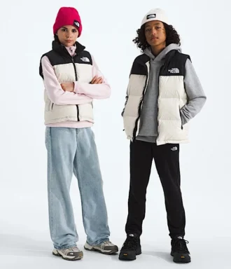 Chaleco Nuptse Retro 1996 para niño y niña