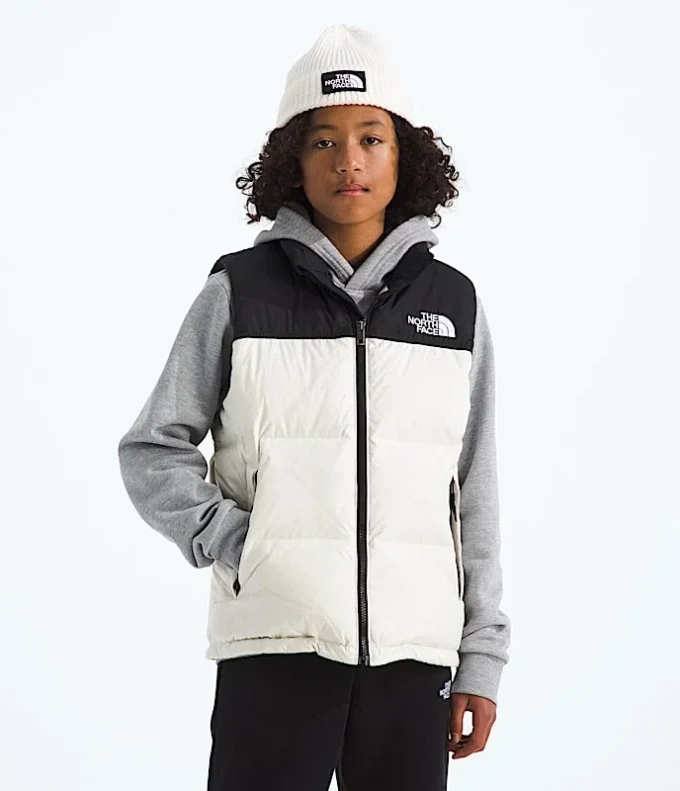 Chaleco Nuptse Retro 1996 para niño y niña