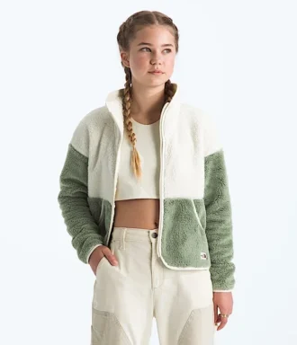 Chaqueta Cabin Fleece con cremallera completa para niña