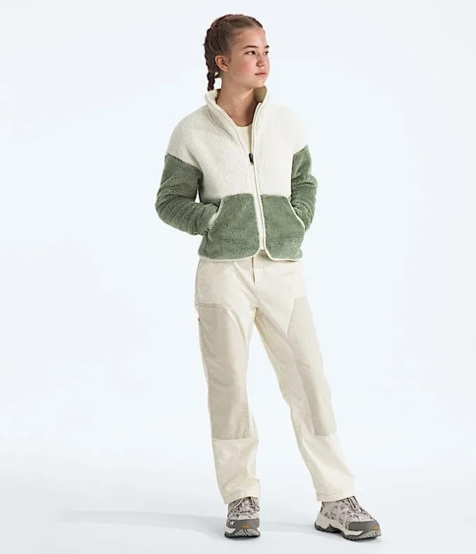 Chaqueta Cabin Fleece con cremallera completa para niña