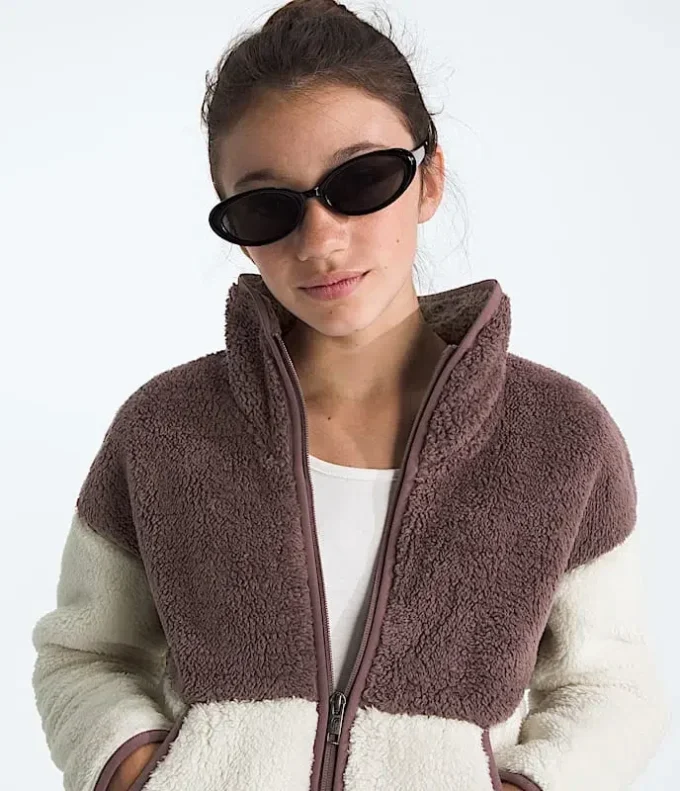 Chaqueta Cabin Fleece con cremallera completa para niña