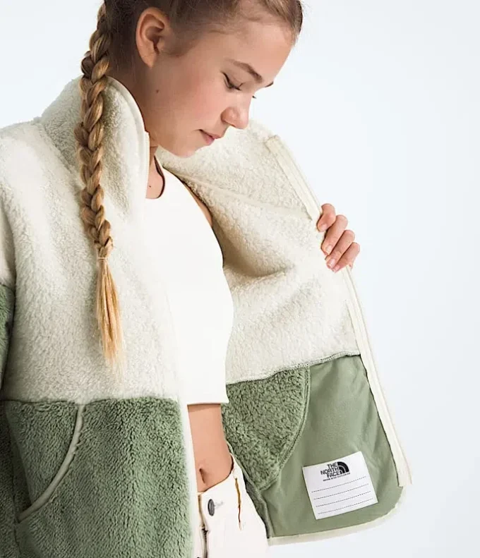 Chaqueta Cabin Fleece con cremallera completa para niña