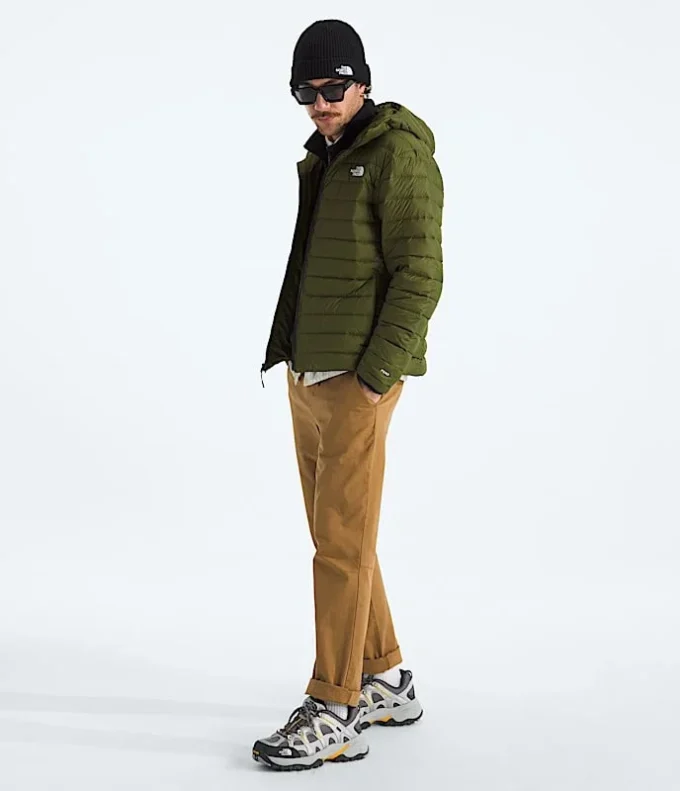 Chaqueta clásica con capucha para hombre Chaqueta clásica con capucha para hombre