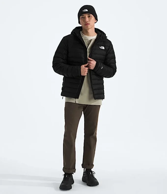 Chaqueta clásica con capucha para hombre Chaqueta clásica con capucha para hombre