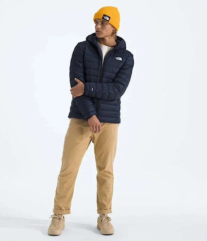 Chaqueta clásica con capucha para hombre Chaqueta clásica con capucha para hombre