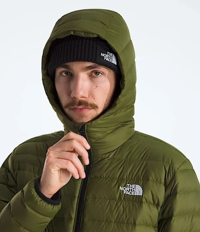 Chaqueta clásica con capucha para hombre Chaqueta clásica con capucha para hombre