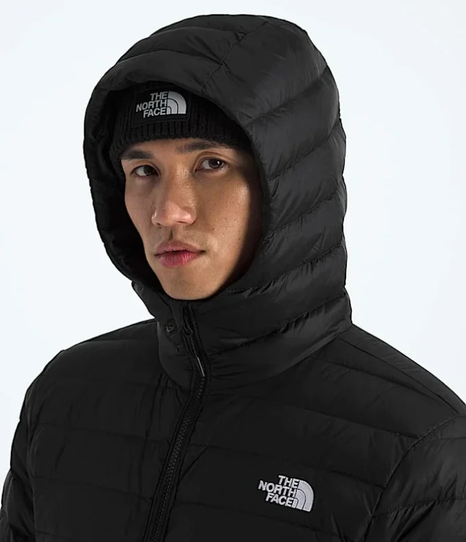 Chaqueta clásica con capucha para hombre Chaqueta clásica con capucha para hombre