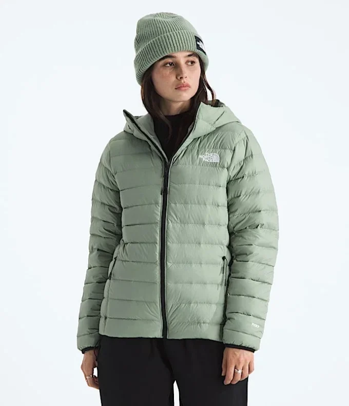 Chaqueta clásica con capucha para mujer Chaqueta clásica con capucha para mujer