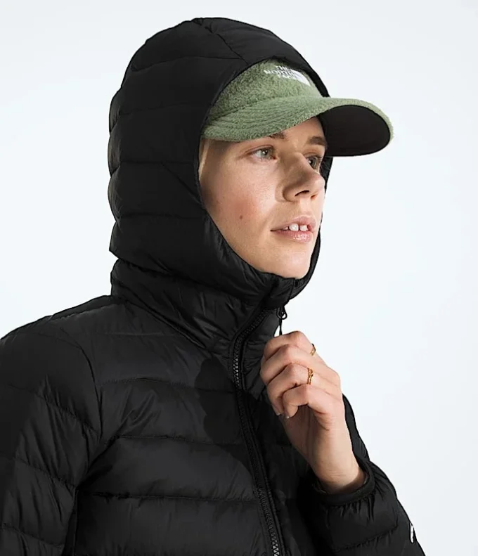 Chaqueta clásica con capucha para mujer Chaqueta clásica con capucha para mujer