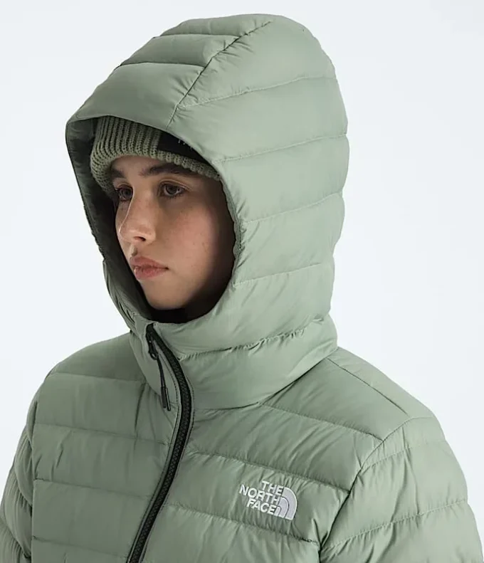 Chaqueta clásica con capucha para mujer Chaqueta clásica con capucha para mujer