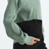 Chaqueta clásica con capucha para mujer Chaqueta clásica con capucha para mujer