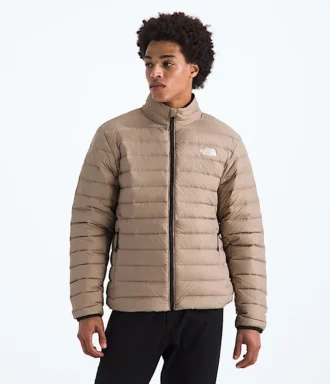 Chaqueta clásica de plumón para hombre