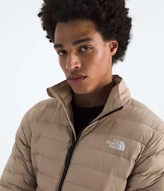 Chaqueta clásica de plumón para hombre