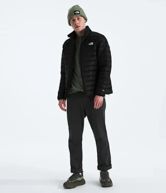 Chaqueta clásica de plumón para hombre