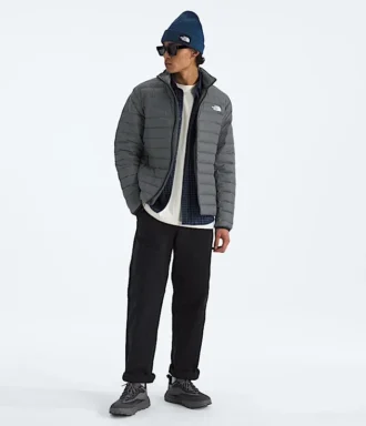 Chaqueta clásica de plumón para hombre