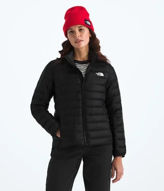Chaqueta clásica de plumón para mujer