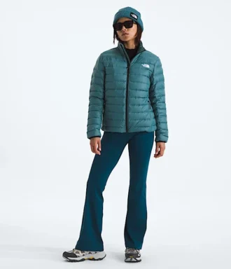 Chaqueta clásica de plumón para mujer