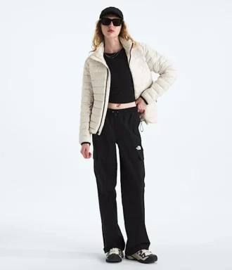 Chaqueta clásica de plumón para mujer