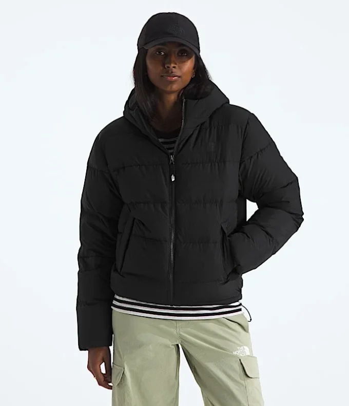 Chaqueta con capucha Frost Fall para mujer
