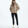 Chaqueta con capucha Frost Fall para mujer