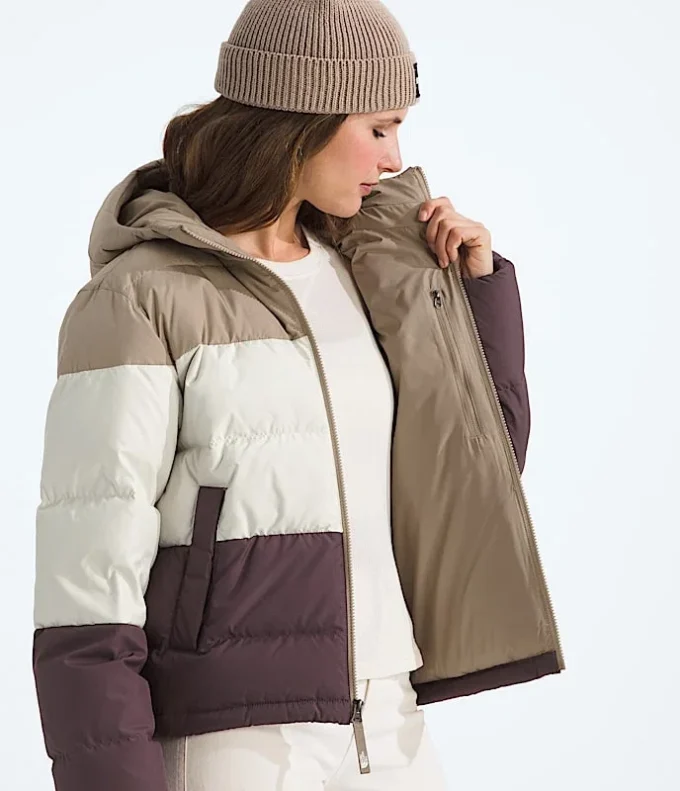 Chaqueta con capucha Frost Fall para mujer