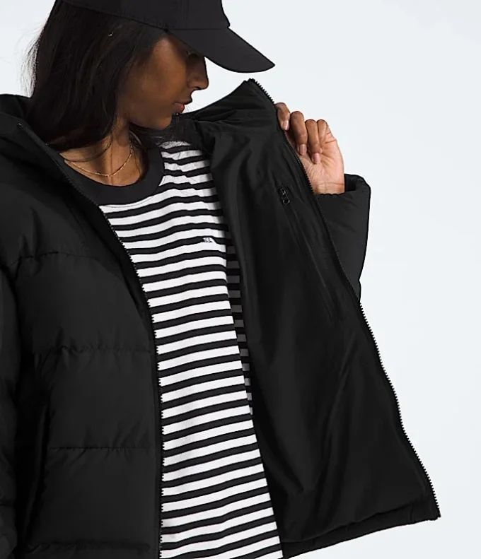 Chaqueta con capucha Frost Fall para mujer