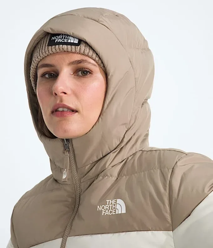 Chaqueta con capucha Frost Fall para mujer