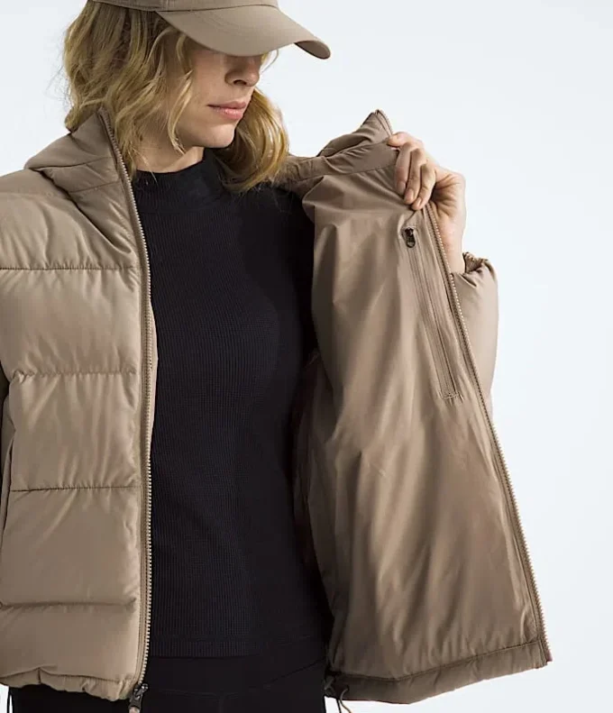 Chaqueta con capucha Frost Fall para mujer