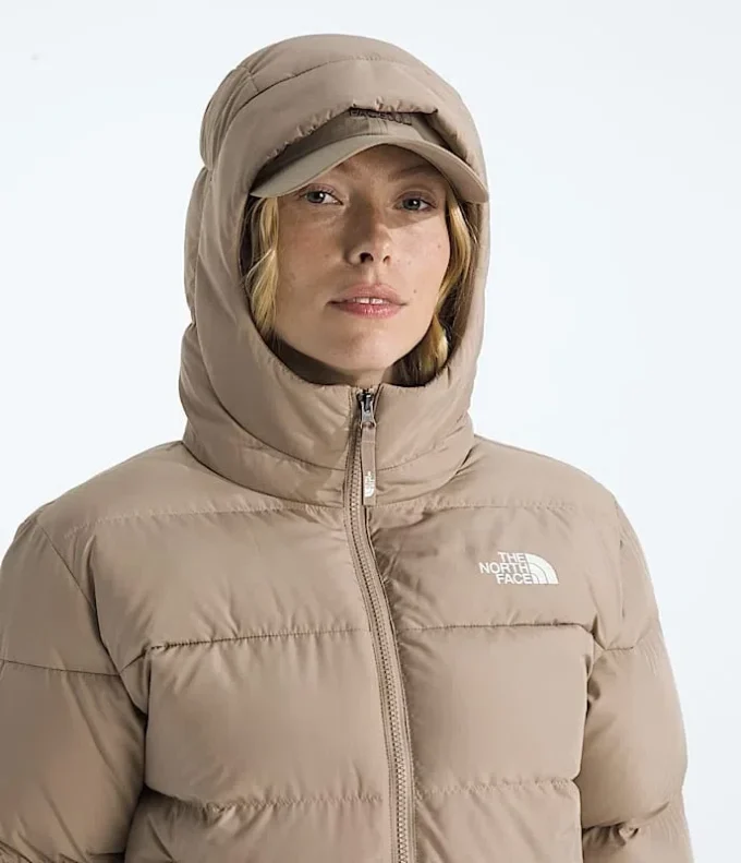 Chaqueta con capucha Frost Fall para mujer
