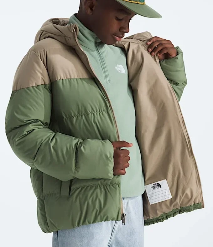 Chaqueta con capucha Frost Fall para niños y niñas