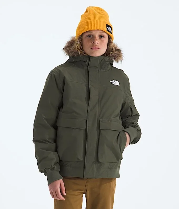 Chaqueta con capucha McMurdo para niño y niña