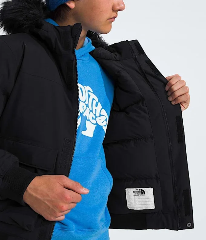 Chaqueta con capucha McMurdo para niño y niña