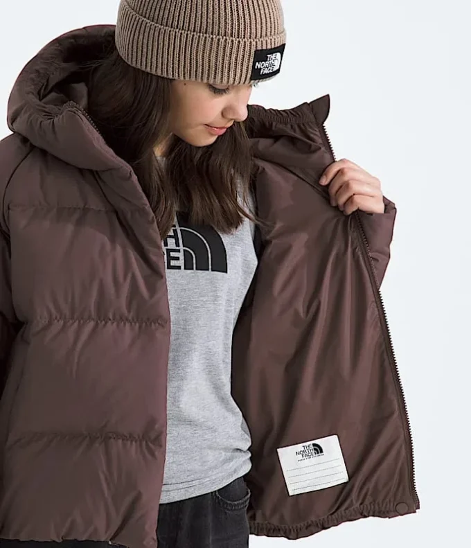 Chaqueta con capucha North Down para niña