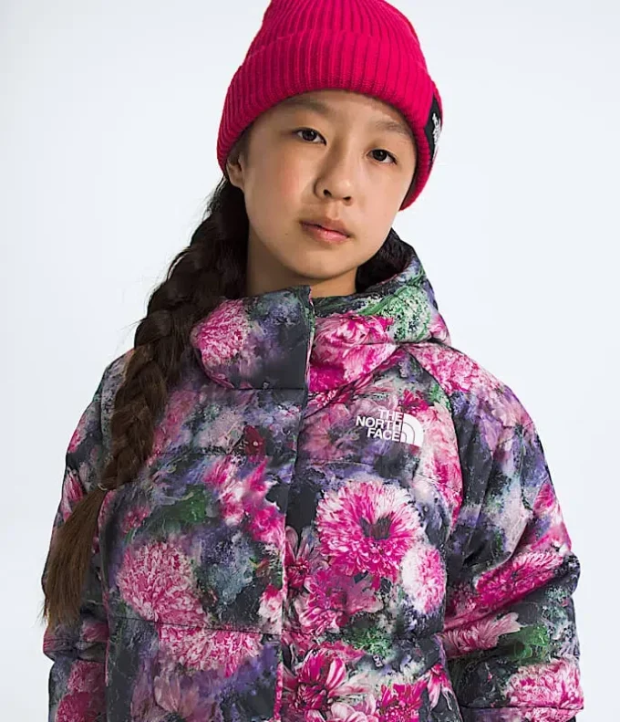 Chaqueta con capucha North Down para niña — Estampado