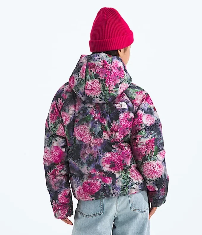 Chaqueta con capucha North Down para niña — Estampado