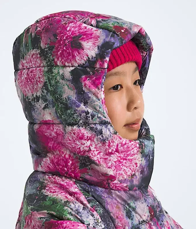 Chaqueta con capucha North Down para niña — Estampado
