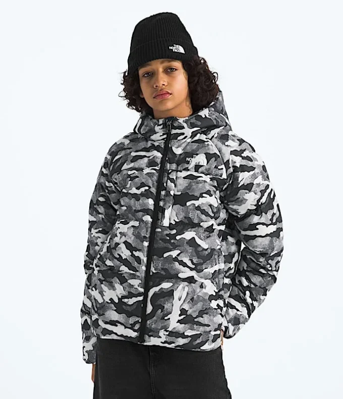 Chaqueta con capucha North Down para niño — Estampado Chaqueta con capucha North Down para niño — Estampado
