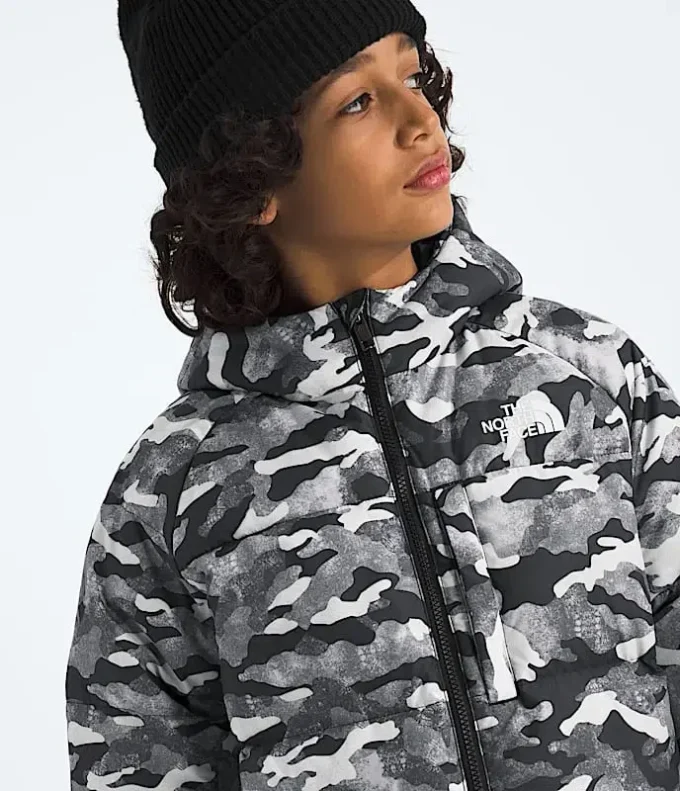 Chaqueta con capucha North Down para niño — Estampado Chaqueta con capucha North Down para niño — Estampado