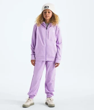 Chaqueta con capucha y cremallera completa TNF™ Performance Fleece para niño y niña