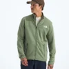 Chaqueta con cremallera completa Cedar Trail Grid Fleece para hombre