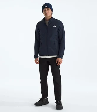 Chaqueta con cremallera completa Cedar Trail Grid Fleece para hombre