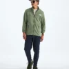 Chaqueta con cremallera completa Cedar Trail Grid Fleece para hombre